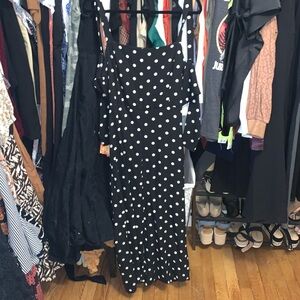 Polka dot jumpsuit